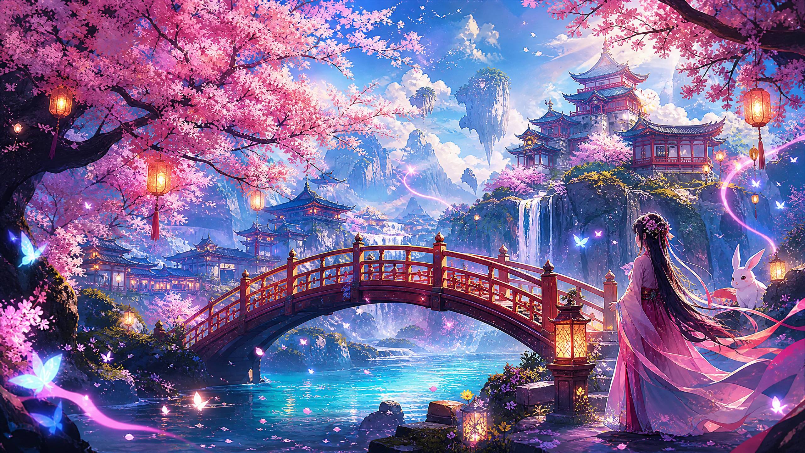 蜜桃传媒【蜜桃传媒动漫视频】国风仙境·二次元动漫视频演示与创作分享